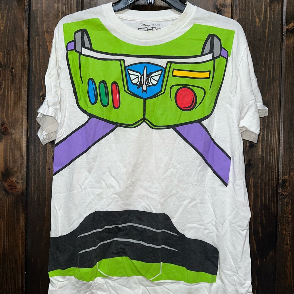 Disney Buzz Lightyear Costume Tee with Green and Purple